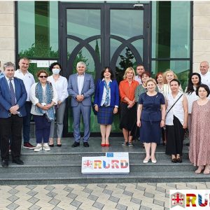 A meeting in the frame of ERASMUS+ Institutional Development Project “The Role of Universities in Regional Development” hosted by Akaki Tsereteli State University